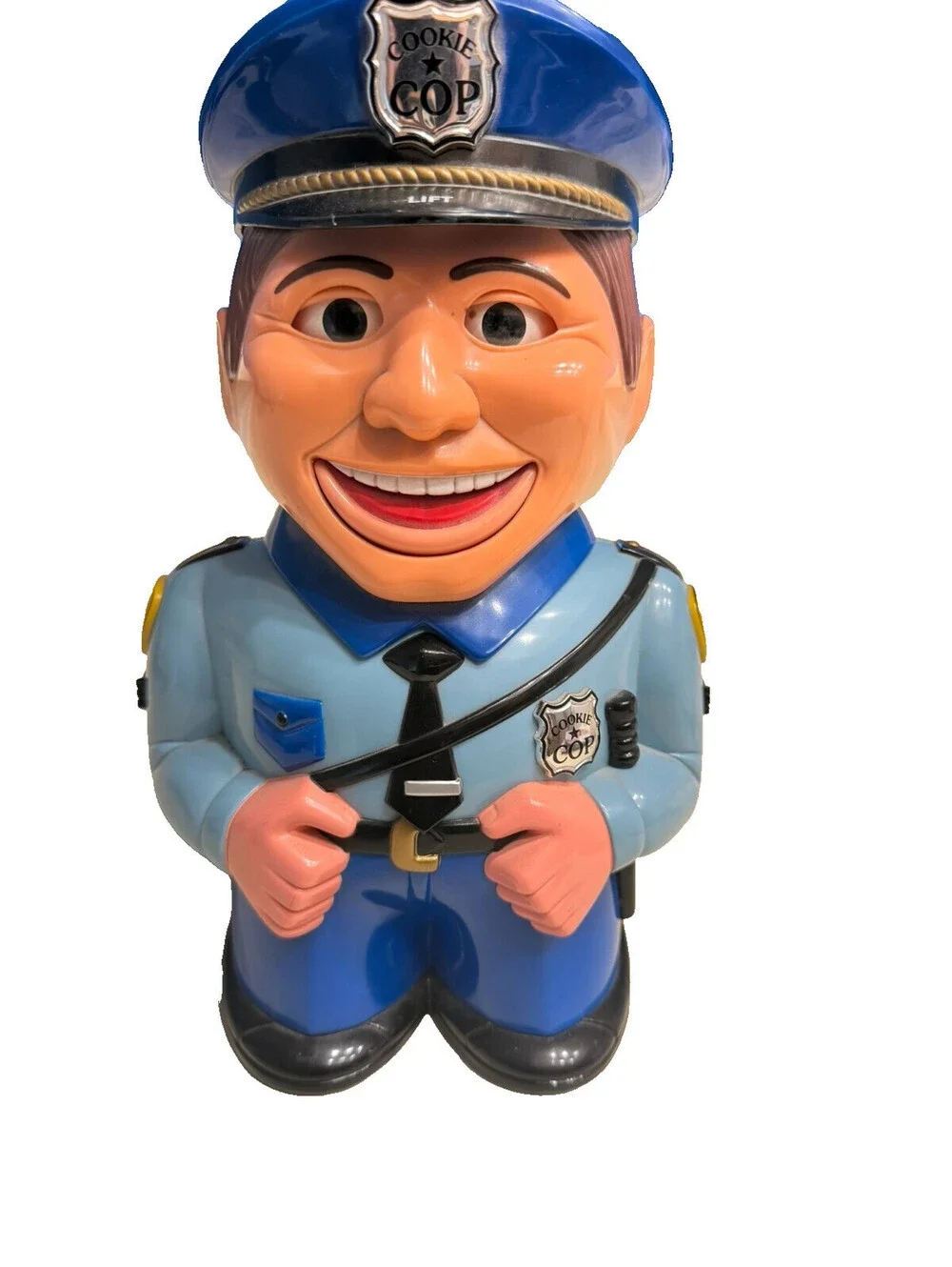 The Original “Cookie Cop” Cookie Jar 2001 Collectible Fully Functioning/Talking